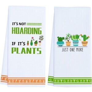 AMAZON | Plant printed hand towels